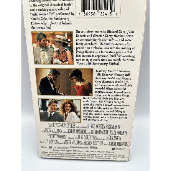Pretty Woman 10th Anniversary Edition VHS Tested - Picture 5 of 8